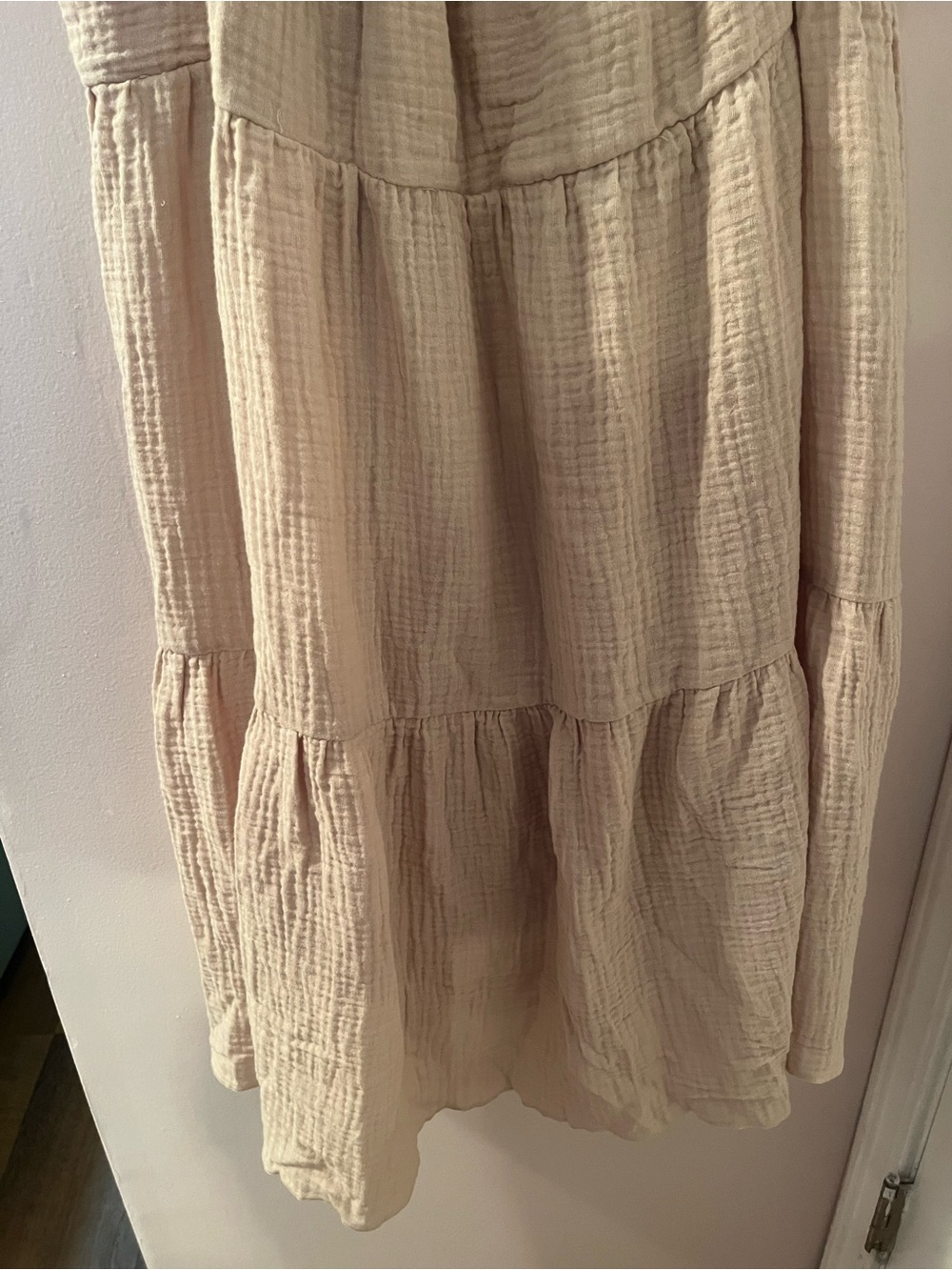Pretty Little Thing Tiered Sundress. 100% cotton. 18. Cottage. Prairie. - Picture 4 of 6